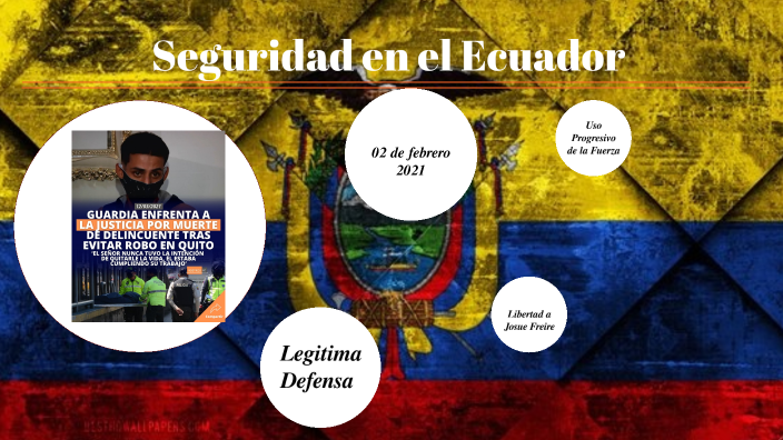 Seguridad En El Ecuador By Stalin Ibujés