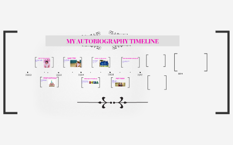 autobiography timeline examples