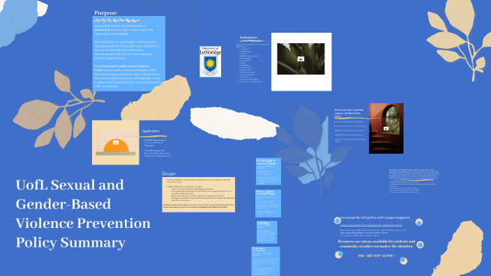 UofL Sexual and Gender-Based Violence Prevention Policy by Lena Dornan ...