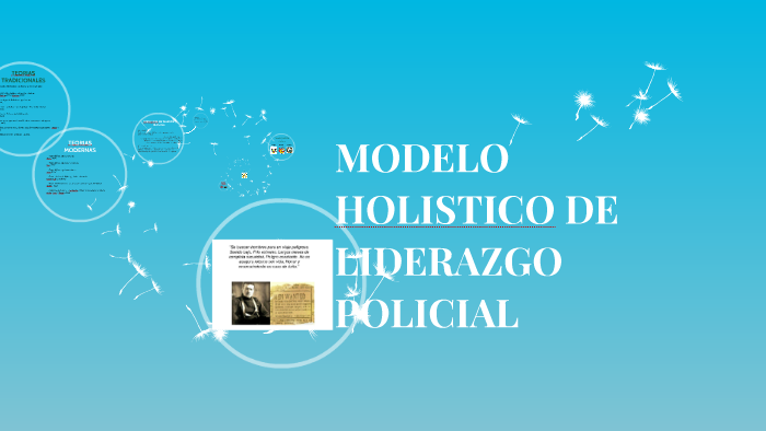 MODELO HOLISTICO DE LIDERAZGO POLICIAL by Lorena segovia
