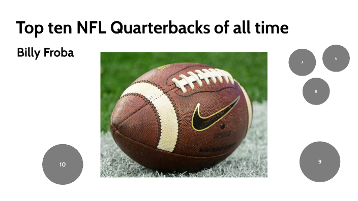 Top 10 NFL Quarterbacks Of All Time By William Froba On Prezi