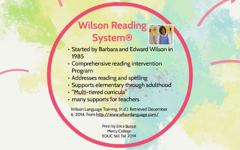 Wilson Reading System® By Erica Bunce On Prezi