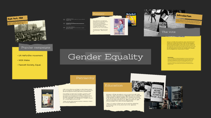 Gender Equality by Megan Scammell on Prezi