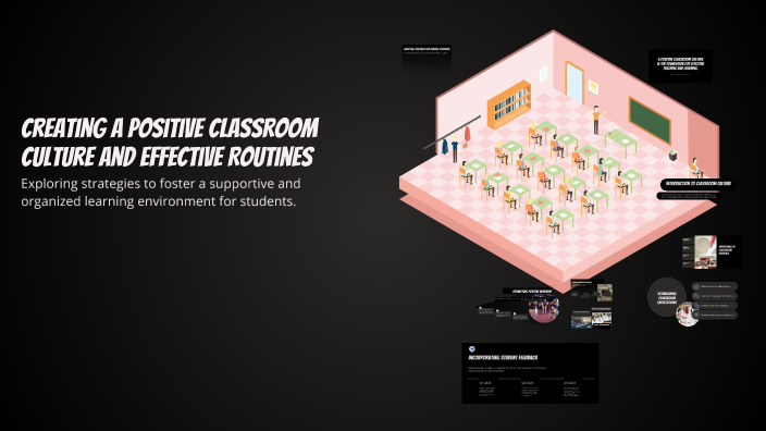 Creating a Positive Classroom Culture and Effective Routines by Jade ...