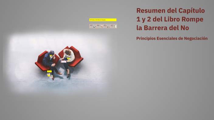 Resumen del Capítulo 1 y 2 del Libro Rompe la Barrera del No by Ariel