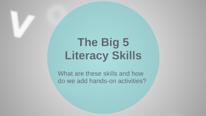 the-big-5-literacy-skills-by-elem-curr