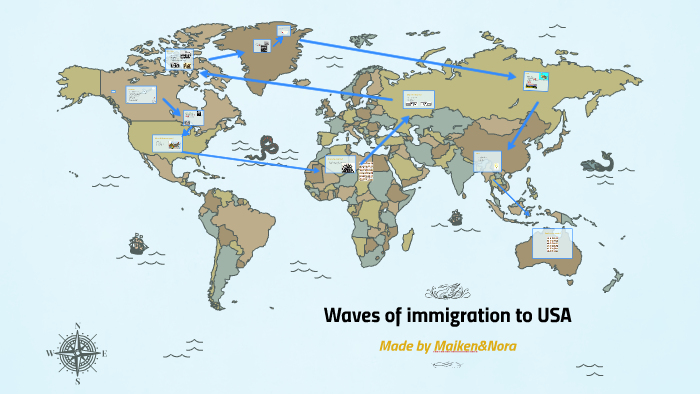 Waves of immigration to USA by Nora Myrvold on Prezi