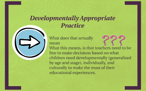 developmentally appropriate preschool