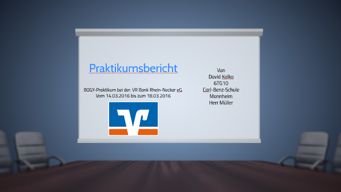 Praktikumsbericht By David Kalka On Prezi