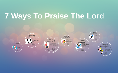 7 Ways To Praise The Lord by Eunice Jardiniano on Prezi