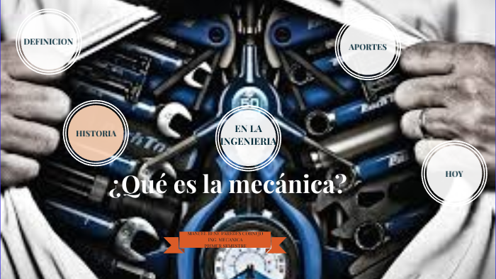 Que Es La Mecanice – C’Est Quoi La Mécanique – QNAG