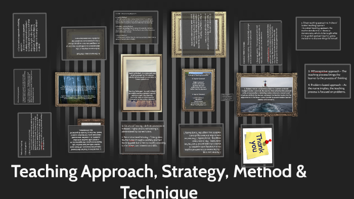 Teaching Approach Strategy Method And Technique By Win Dela Paz On Prezi