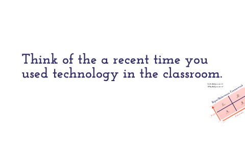 Rigor/Relevance & Technology Usage by Aditi Rao on Prezi