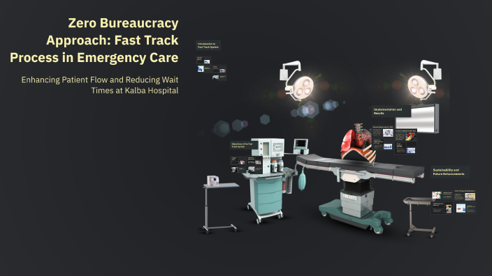 Zero Bureaucracy Approach: Fast Track Process in Emergency Care by ...