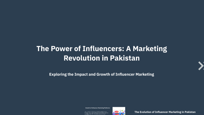 The Power of Influencers: A Marketing Revolution in Pakistan by Bazeed ...
