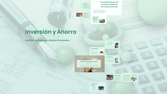 Inversión y ahorro by Jenny Cardenas on Prezi