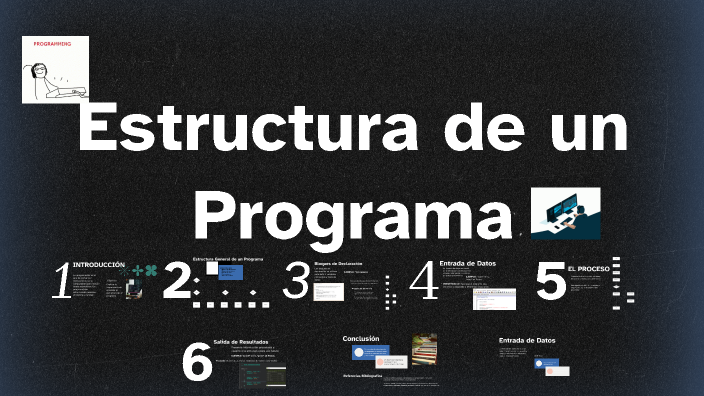 Estructura de un Programa by Cristian Ricardo Amaya Cuervo on Prezi