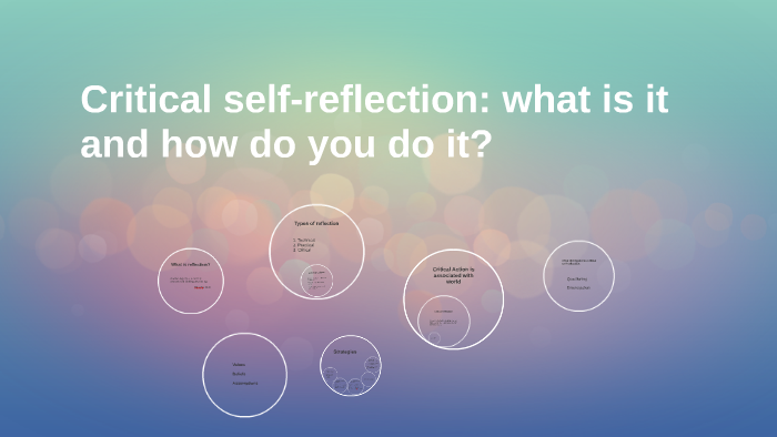 critical thinking self reflection