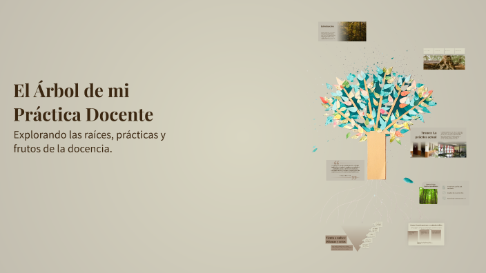 El Árbol de mi Práctica Docente by Daniela Galaviz on Prezi