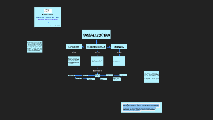 Mapa Conceptual De La Organización by Janet García on Prezi