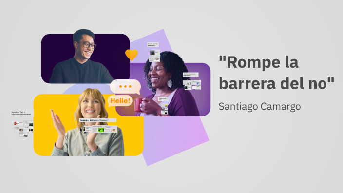 Rompe la barrera del no by Ronal Camargo on Prezi