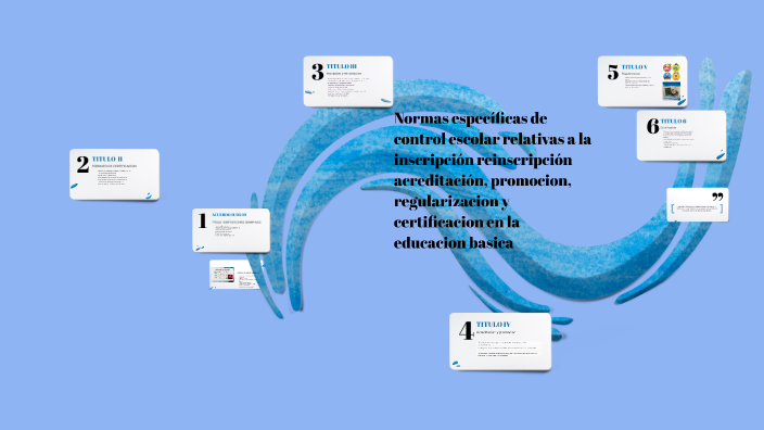 NORMAS ESPECIFICAS DE CONTROL ESCOLAR RELATIVAS A LA INSCRIPCION
