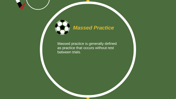 What Is An Example Of Distributed Practice In Sport