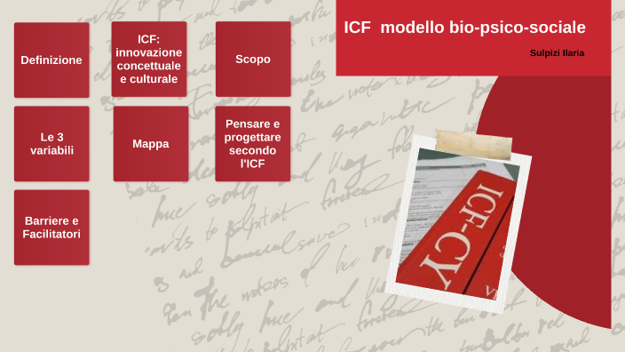 ICF Modello bio-psico-sociale by Ilaria Sulpizi on Prezi