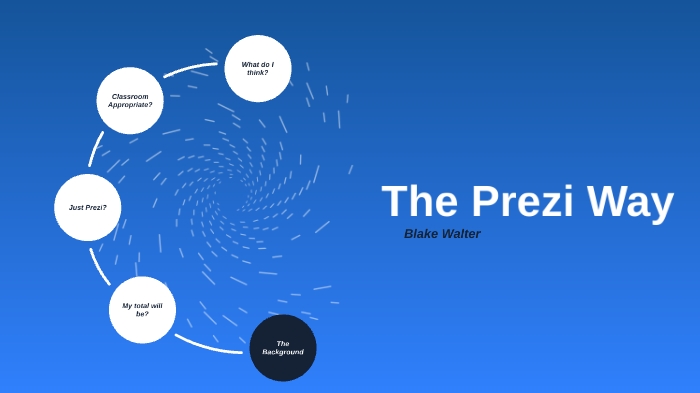 The Prezi Way by Blake Walter on Prezi