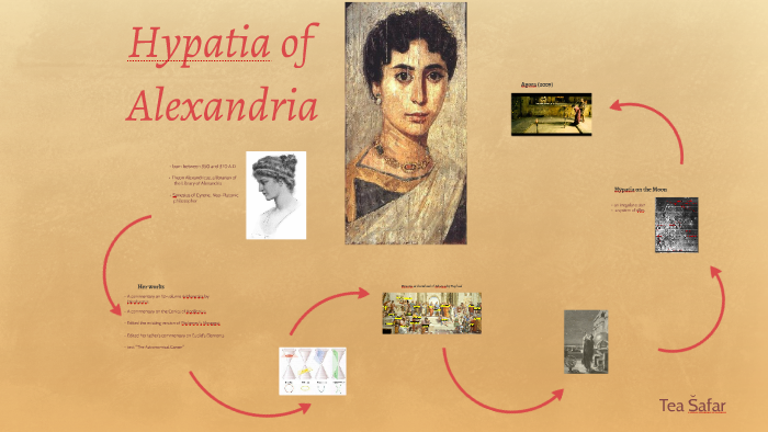 Hypatia of Alexandria by Tea Šafar