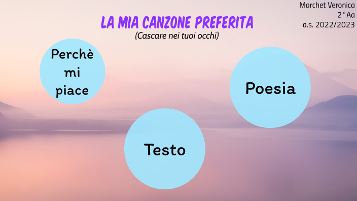La mia canzone preferita by Veronica Marchet on Prezi