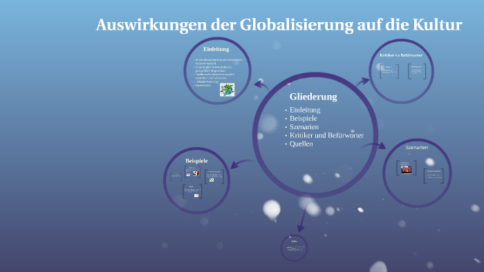 Auswirkung Der Globalisierung Auf Kultur Und Gesellschaft By Emel ...