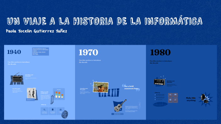 Un viaje a la historia de la informática by Paola Gutierrez on Prezi