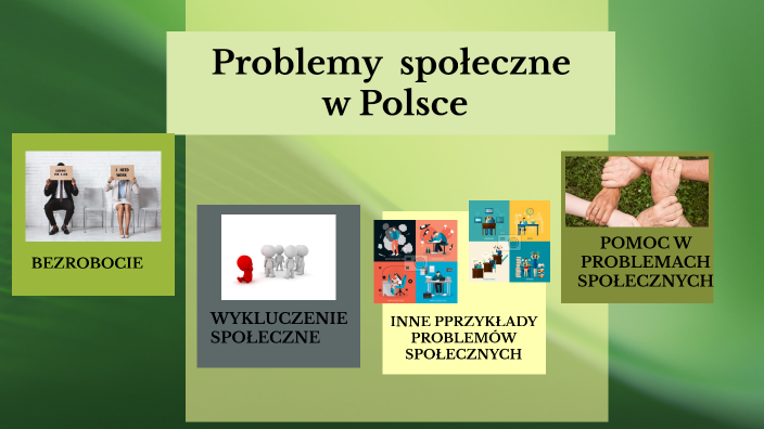 Problemy społeczne w Polsce by Aleksandra Widawska on Prezi