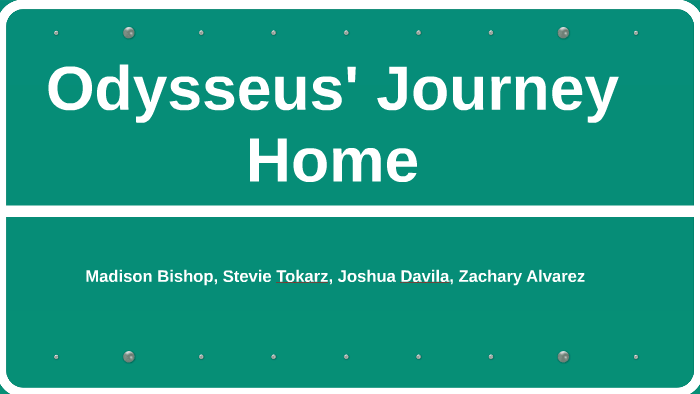 Odysseus's Journey Home by Stevie Tokarz