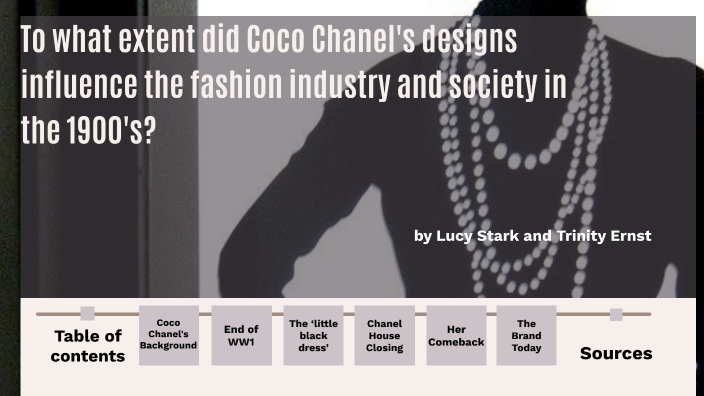 Coco Chanel: Flashback to World War I