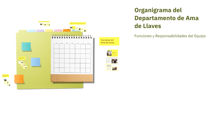 Organigrama Del Departamento De Ama De Llaves prezi.com