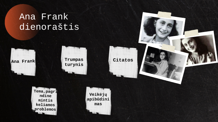 Anna Frank by Emilija Vasiljevaite on Prezi