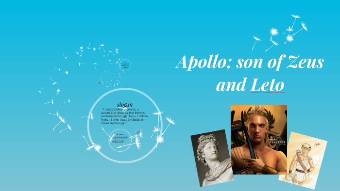 Apollo; son of Zeus and Leto by Abby Patterson