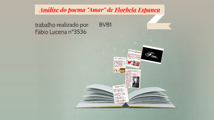 Análise Do Poema Amar By Fábio Lucena On Prezi