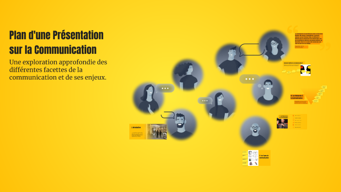 Plan d'une Présentation sur la Communication by Idriss Elattar on Prezi
