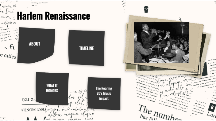 Harlem Renaissance by Jahry Smith on Prezi