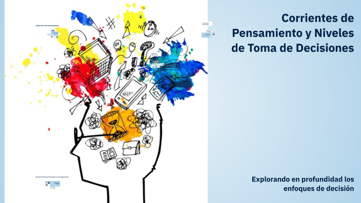 Corrientes de Pensamiento y Niveles de Toma de Decisiones by Godar PC
