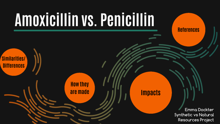 Amoxicillin Vs Penicillin By Emma Dockter