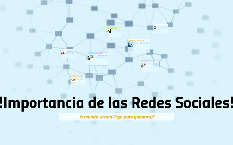 Importancias de las Redes Sociales by Kender Rodriguez