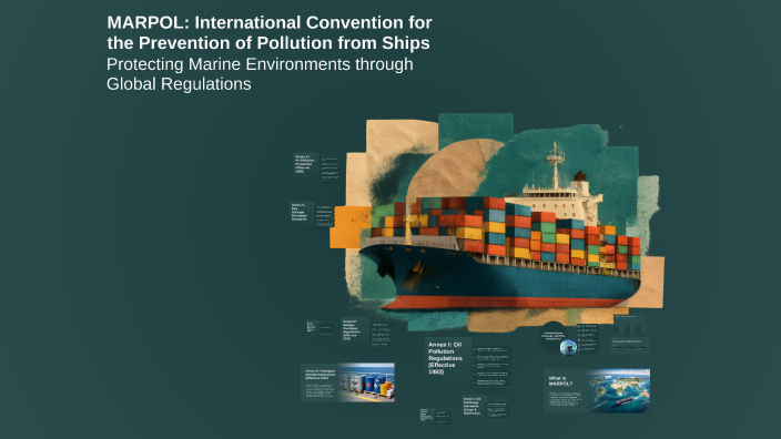 MARPOL: International Convention for the Prevention of Pollution from ...