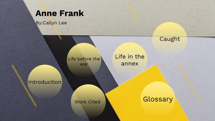 Anne frank by Callyn Lee on Prezi