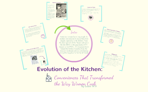 Evolution Of The Kitchen By Laura Witt