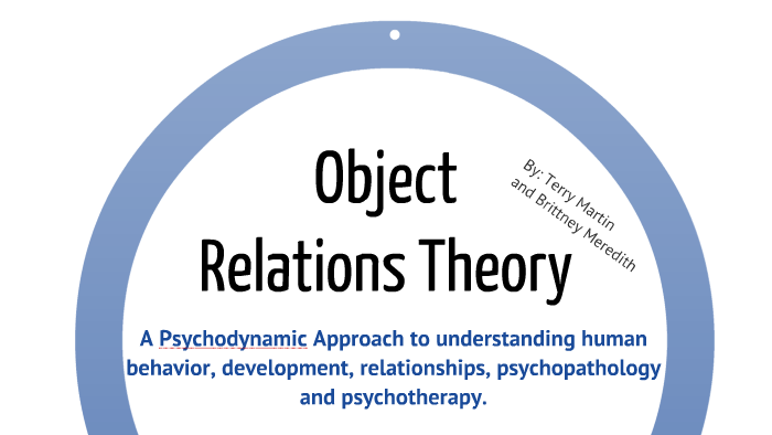 research paper on object relations theory