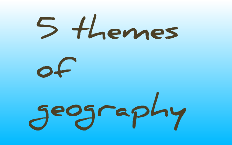 5 things of geography by Raven Pacheco on Prezi